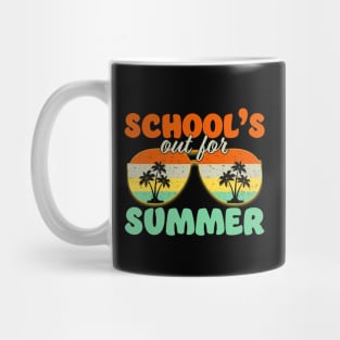 School's Out for Summer Sunglasses, Funny Last Day of School Mug